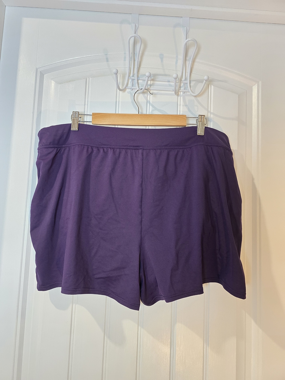 Lands' End Pink & Purple Tankini And Swim Short - Picture 8 of 10